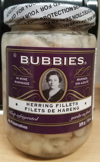 Herring Fillets - Wine Marinade (Bubbies)